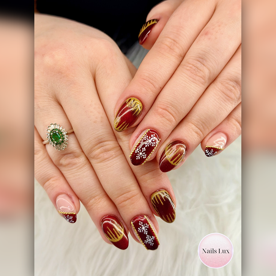 Christmas Nails at Nails Lux